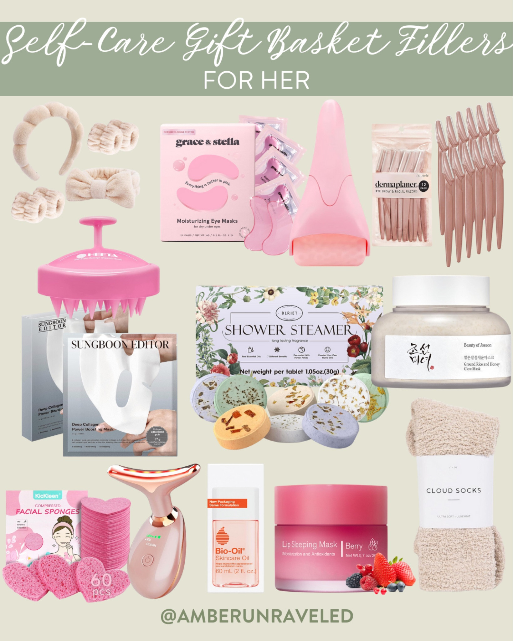 A little self-love goes a long way! Pamper yourself or your wife or girlfriend with the gift of relaxation: moisturizing eye masks, eyebrow & facial razors, face masks, hair scrunchies, shower steamer, lip sleeping mask, and more! Also perfect to gift your mom or your mother-in-law!
#amazonbeauty #affordablefinds #selfcareroutine #beautyessentials

#LTKBeauty #LTKSeasonal #LTKFindsUnder50