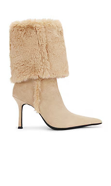 Jeffrey Campbell Fennec-F Boot in Beige from Revolve.com | Revolve Clothing (Global)
