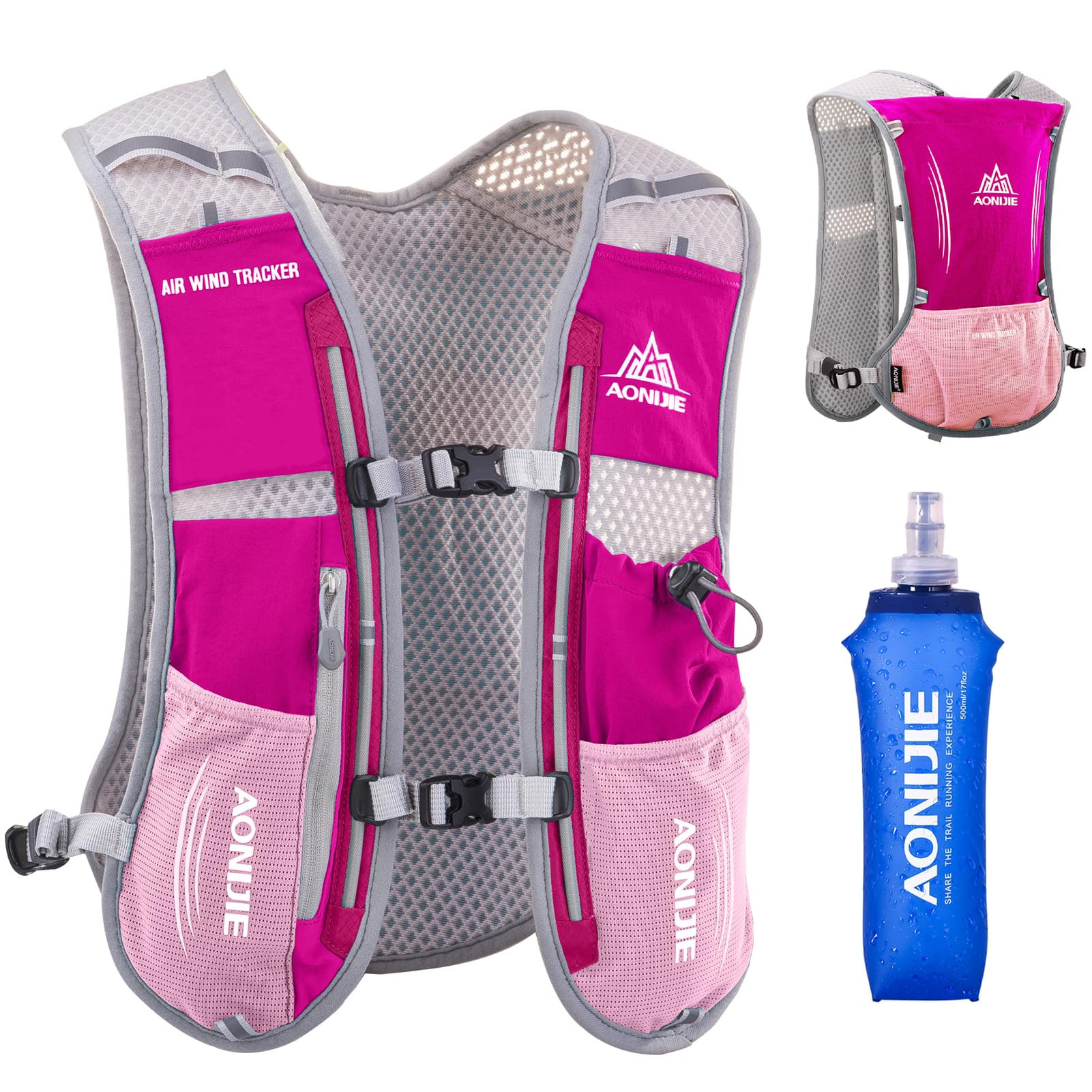 Azarxis Hydration Running Vest Backpack Pack 5L 5.5L for Women and Men Jogging Trail Race Maratho... | Amazon (US)