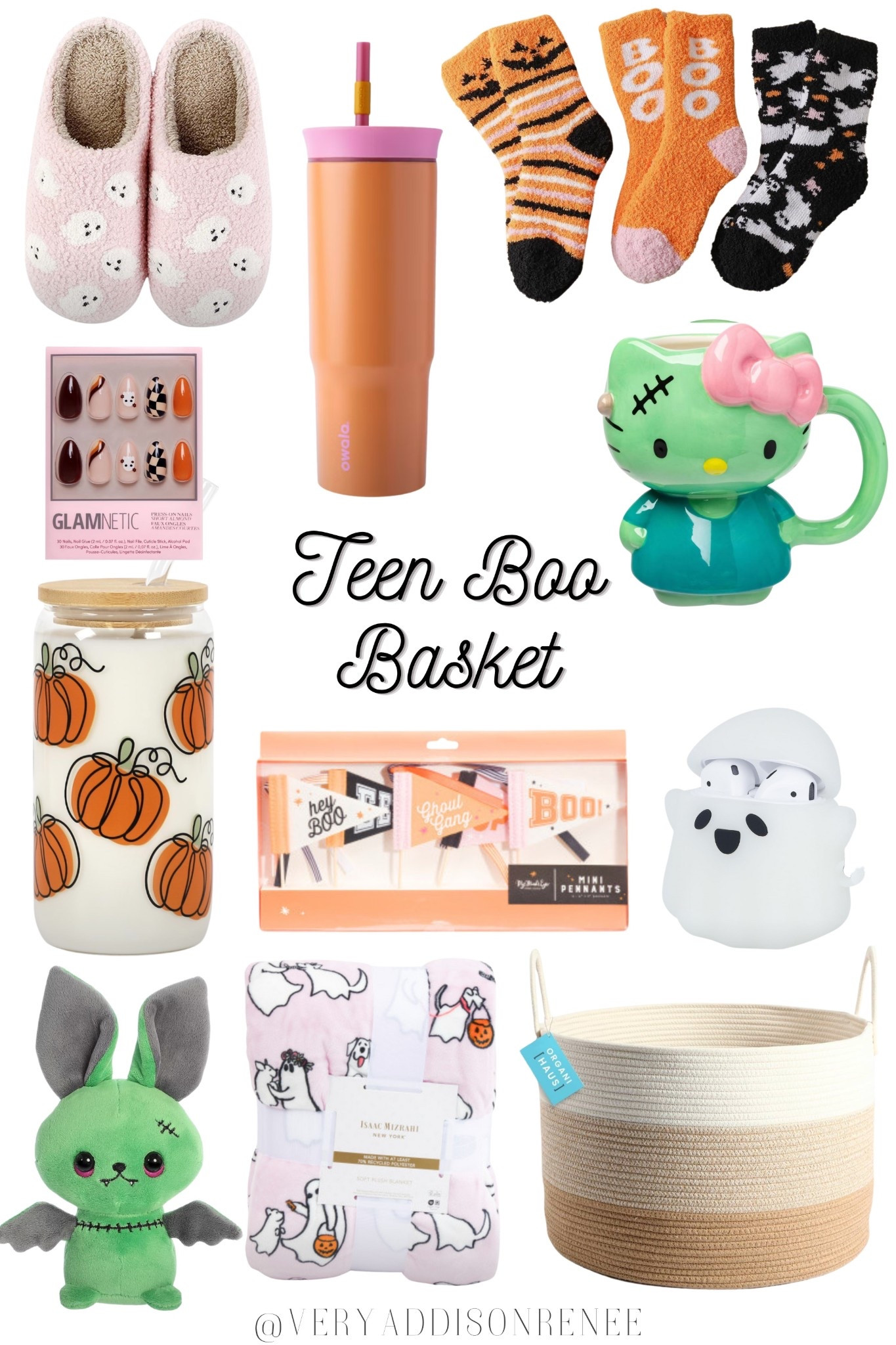 Teen Boo Basket Ideas 👻🎀 | Cozy Halloween Gift Basket 

This cozy boo basket is the perfect Halloween 2025 gift idea for teens, tweens, or besties. Packed with aesthetic Target finds, seasonal snacks, and fun spooky extras, it’s affordable, cute, and TikTok-inspired.

#LTKSeasonal #LTKU #LTKFindsUnder50