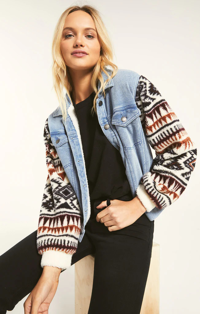 Gia Knit Denim Jacket | Z Supply