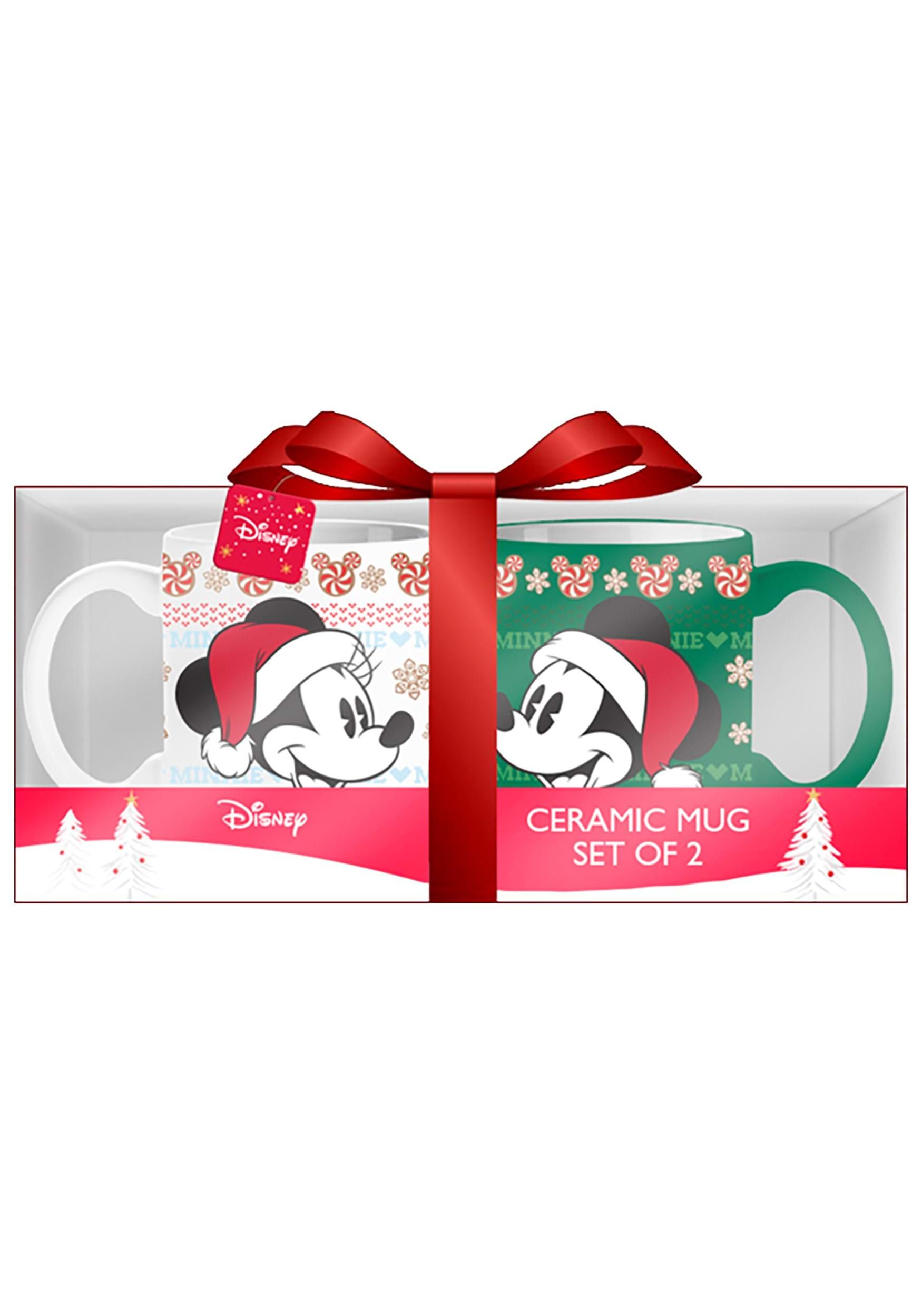 Disney Christmas 14oz Ceramic Mug 2 Pack | Walmart (US)