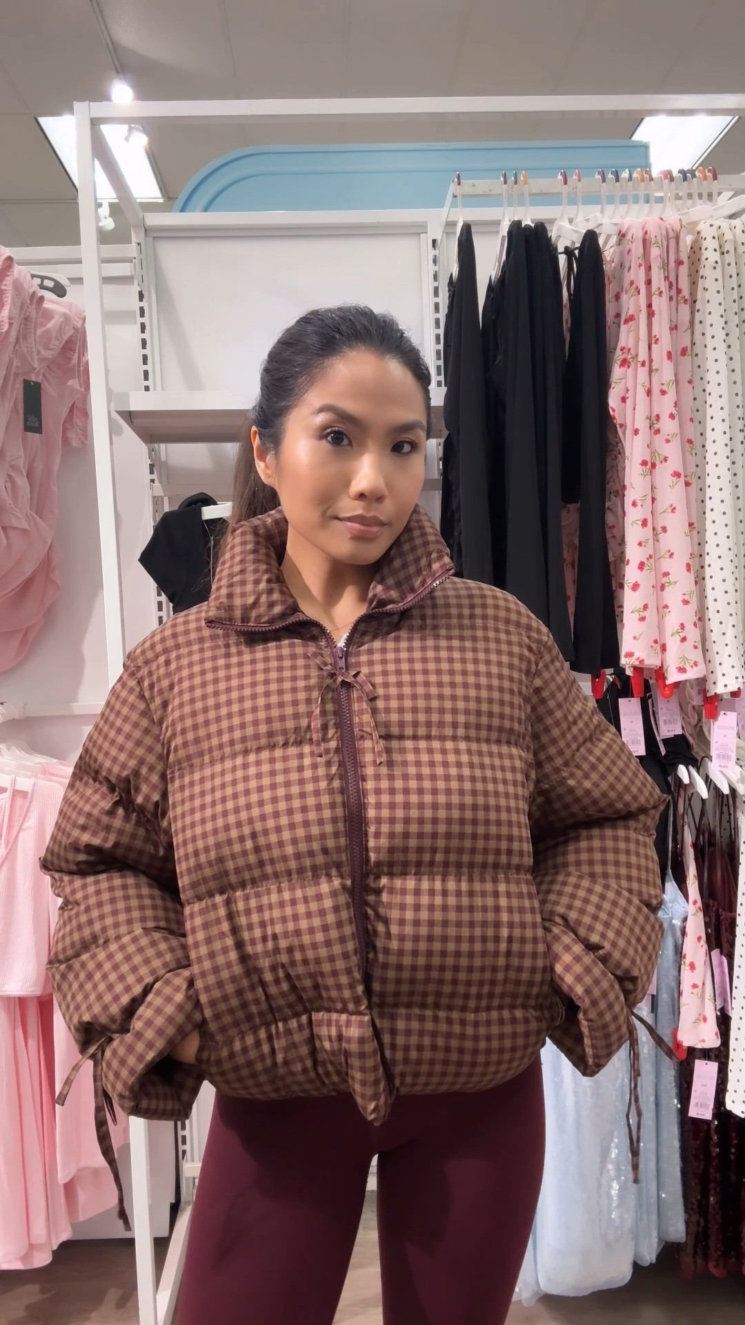 This $45 gingham puffer came home with me!! ☺️tts, wearing xs

#LTKPetite #LTKFindsUnder50