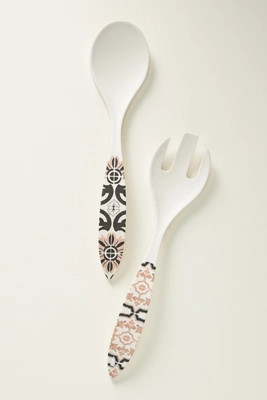 Villa del Sol Melamine Serving Set | Anthropologie (US)