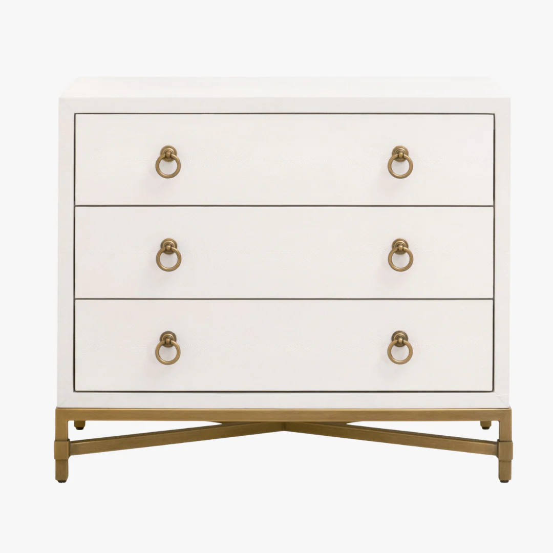 Smith Pearl Shagreen Nightstand | Dear Keaton