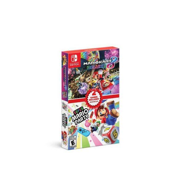 Mario Kart 8 Deluxe + Super Mario Party Double Pack - Nintendo Switch | Target