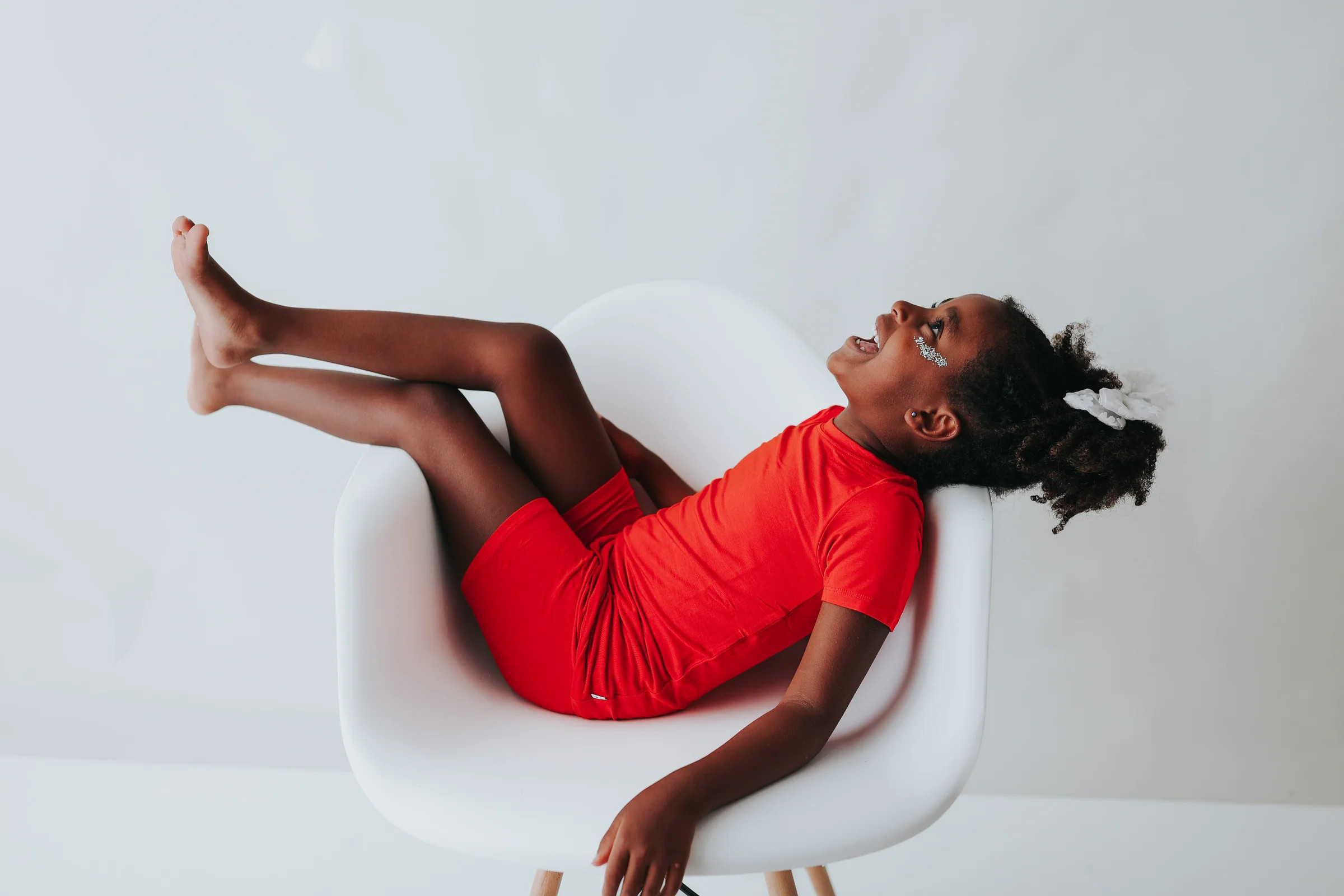 RED DREAM SHORT SET | Dream Big Little Co.