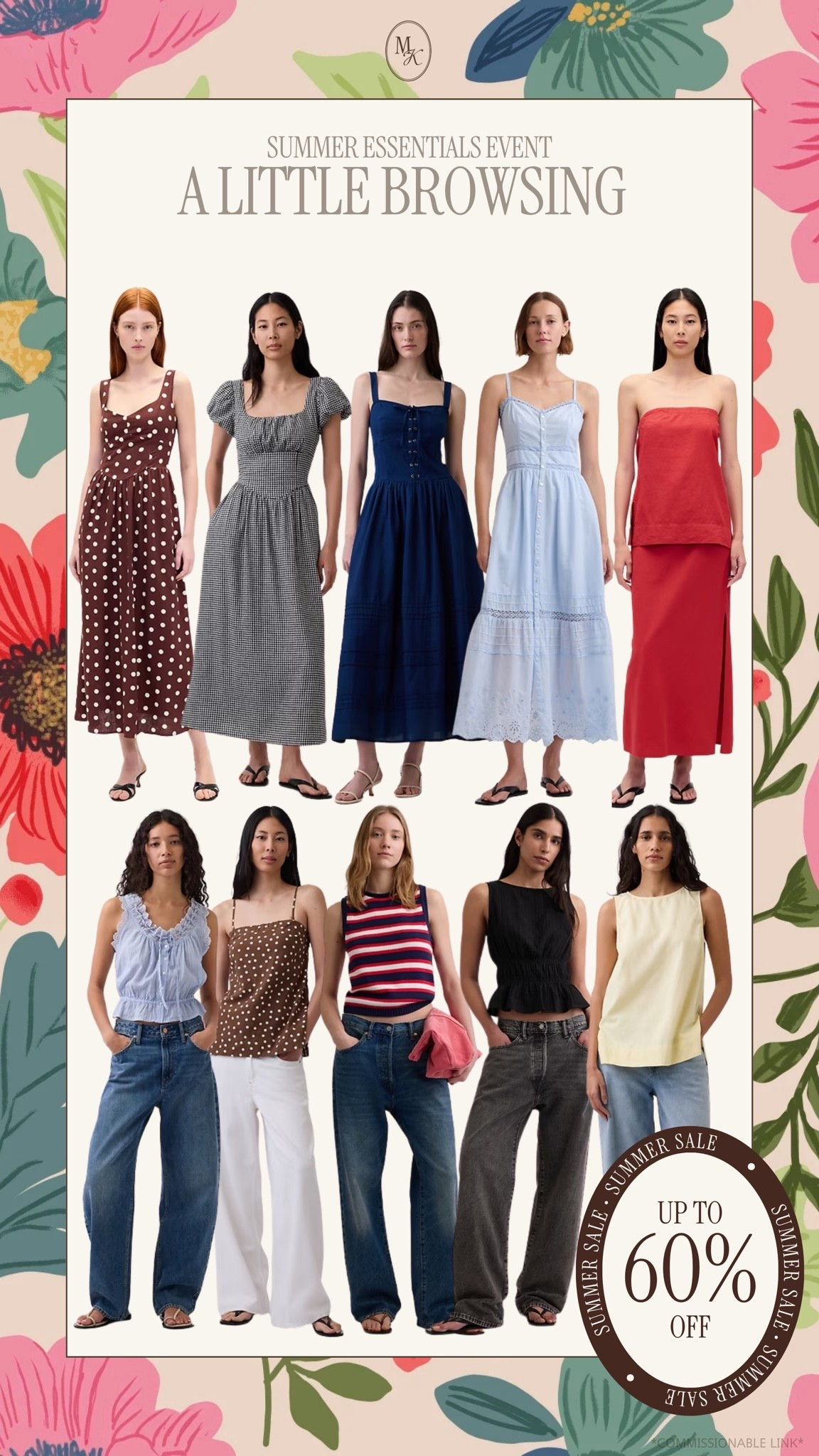 Summer essentials up to 60% off

Summer essentials, summer style, midsize fashion, midi dress, polka dots, trending, affordable fashion, summer tops

#LTKSeasonal #LTKSaleAlert #LTKMidsize