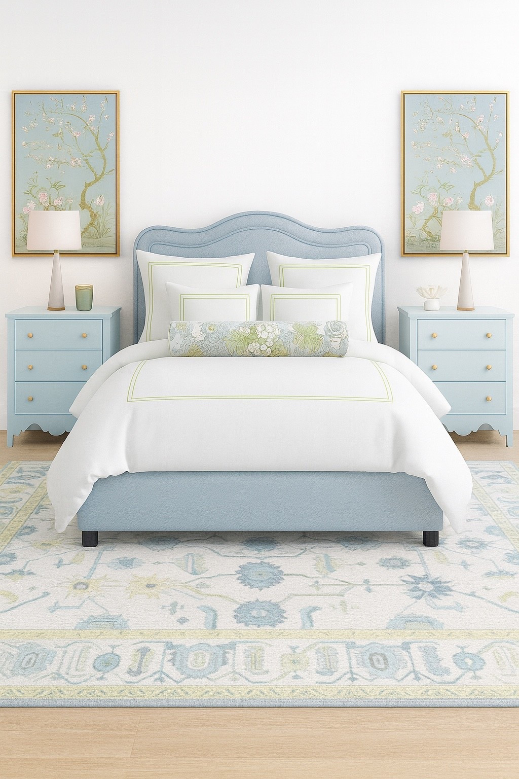 Grand Millennial Bedroom Design 

Blue and Green Decor | Floral Bolster Pillow | Classic Bedroom | Bedroom Inspo | Interior Design | Amazon Finds | 

#LTKU #LTKHome