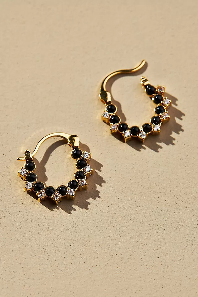 Opal Huggie Hoop Earrings | Anthropologie (US)