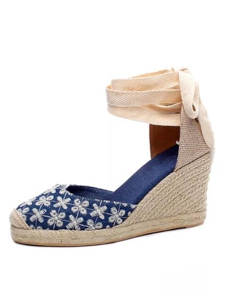 'Negin' Ballerina Wedge Espadrilles (5 Colors) | Goodnight Macaroon