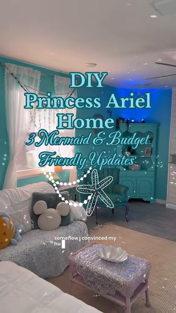 Sharing more of our Little Mermaid inspired home 🩵🐚🫧

#LTKHome #LTKHoliday #LTKFindsUnder50