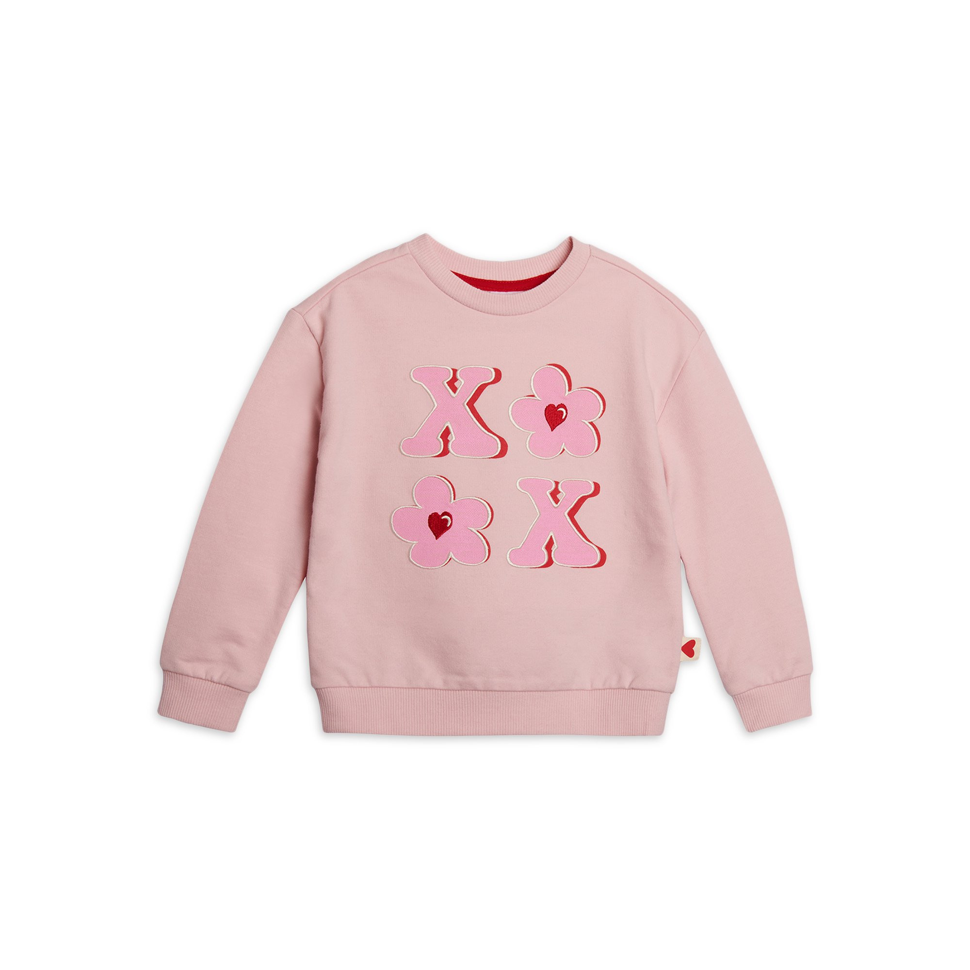 Wonder Nation Toddler Girls Valentines Day Crewneck Sweatshirt with Long Sleeves, Sizes 2T-5T | Walmart (US)