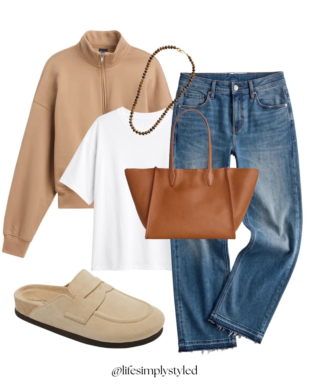 This outfit is giving simple, everyday fall style 🤎