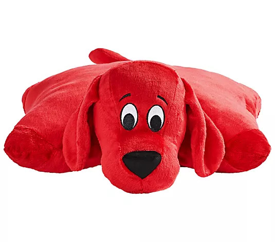 Pillow Pets Jumboz Clifford The Big Red Dog Plu sh Toy - QVC.com | QVC