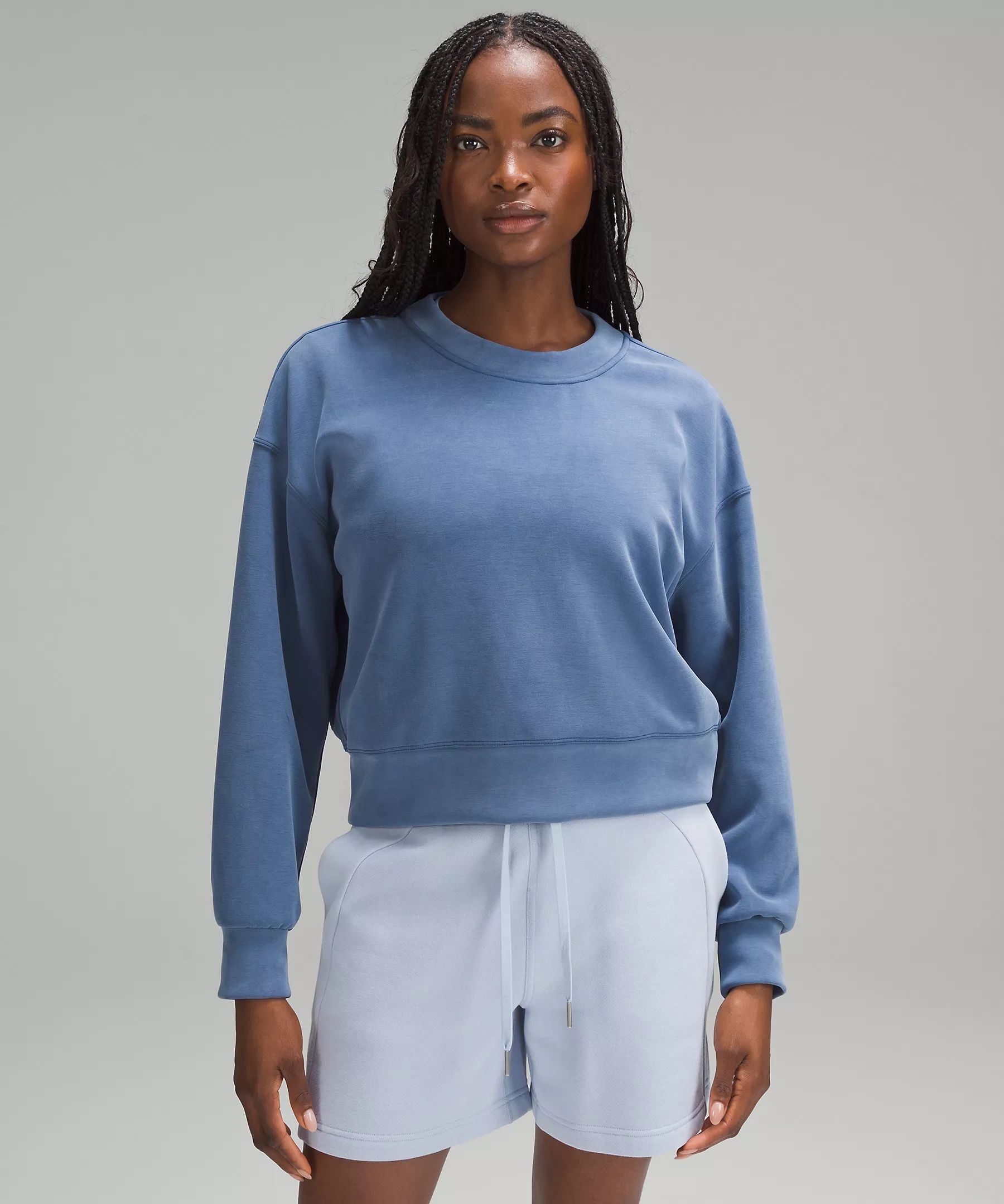 Softstreme Perfectly Oversized Cropped Crew | Women's Hoodies & Sweatshirts | lululemon | Lululemon (US)