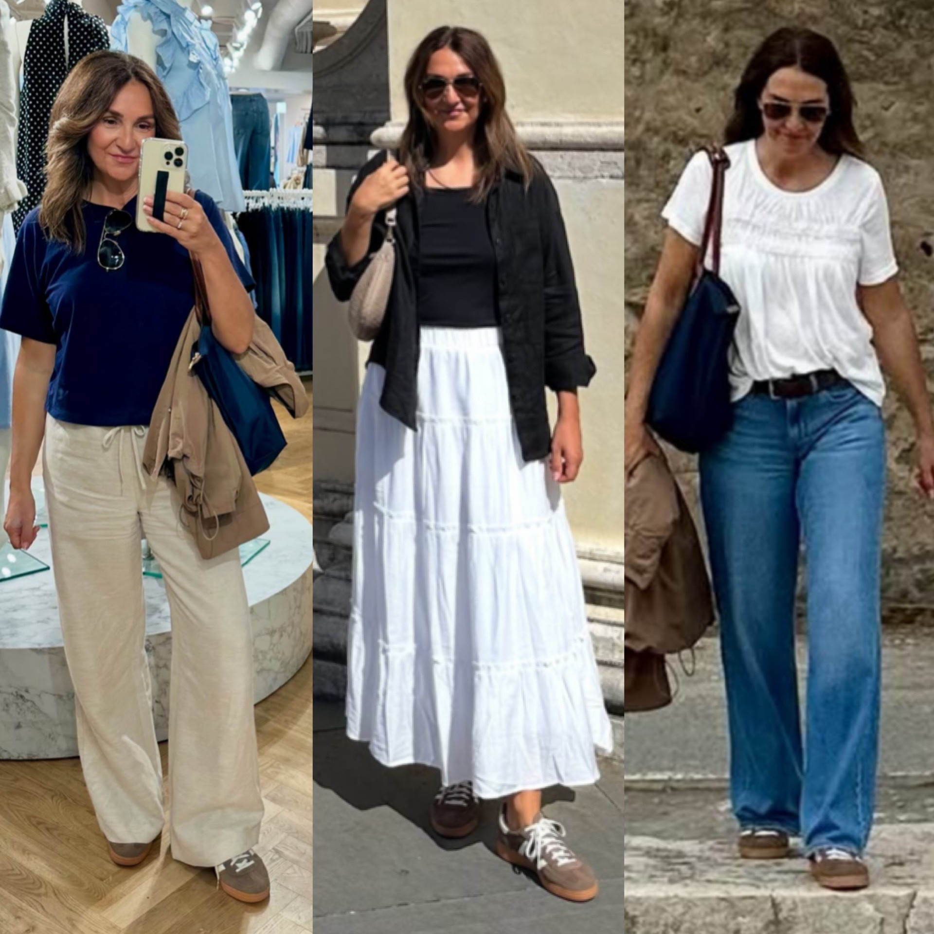 The sneakers I wore on my trip to Italy are on sale! Super comfortable and look cute with pants and skirts! Go down 1/2 size!

#LTKootd #LTKTravel