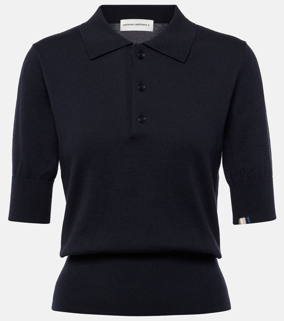 N°351 Park cotton and cashmere polo shirt | Mytheresa (US/CA)
