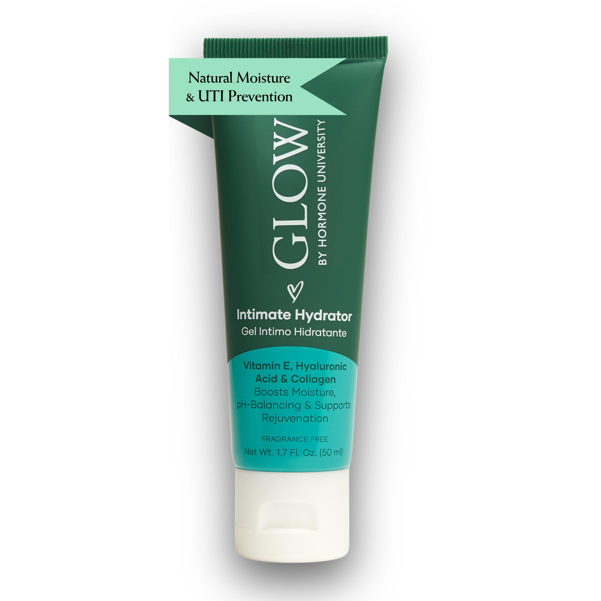 Glow Vaginal Moisturizer, Hormone-Free Intimate Hydrator, Vulva Gel with Collagen, Aloe Vera & Hy... | Amazon (US)