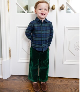 x Darby Fallon Clark Little Boys 2T-7 Rober Velvet Pants | Dillard's