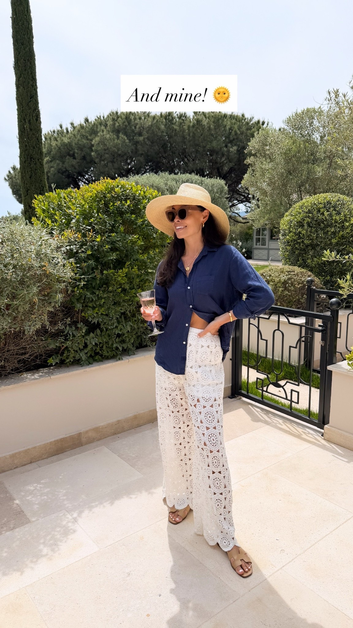 Shirt is Frank and Eileen, pants are from the St. Tropez market stand similar below! Summer outfit.

#LTKootd #LTKTravel #LTKSeasonal