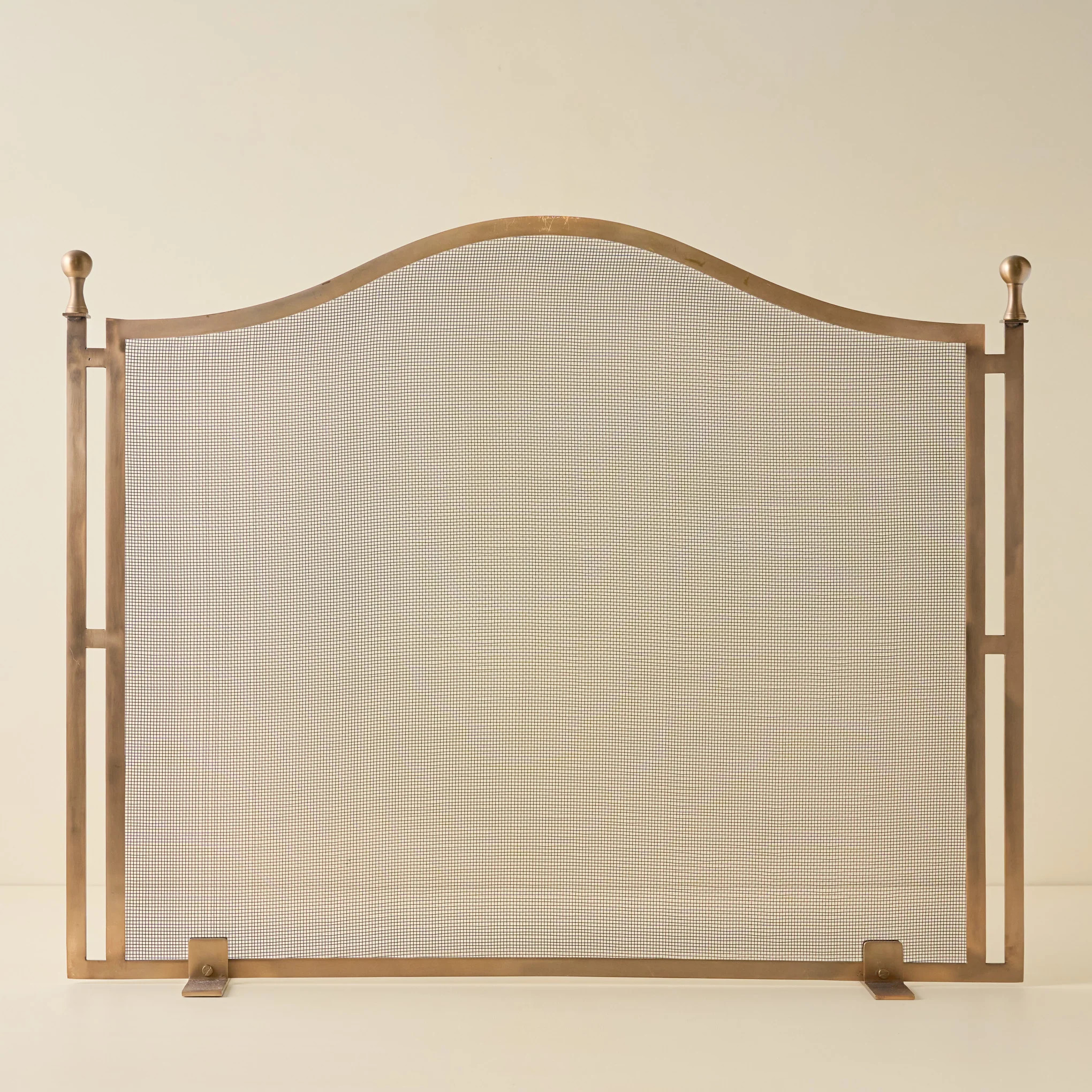 Shepherd Brass Fireplace Screen | Magnolia