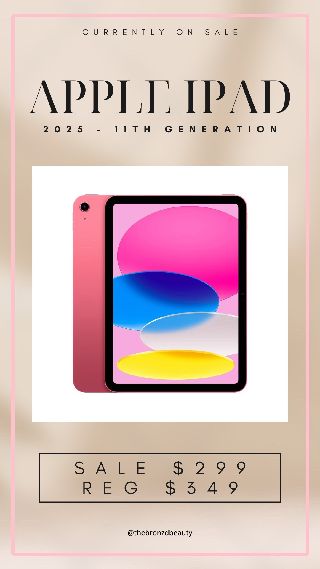 Sale Alert✨ Apple IPad $50 off! 

#LTKMens #LTKGiftGuide #LTKSaleAlert