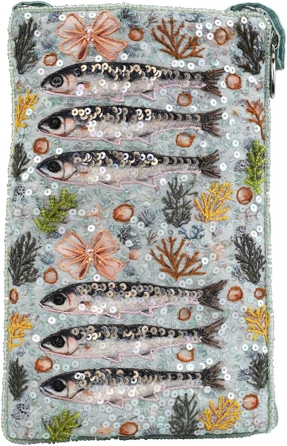 Bamboo Trading Sardines Club Bag, 7.5-Inch, Multicolor | Amazon (US)