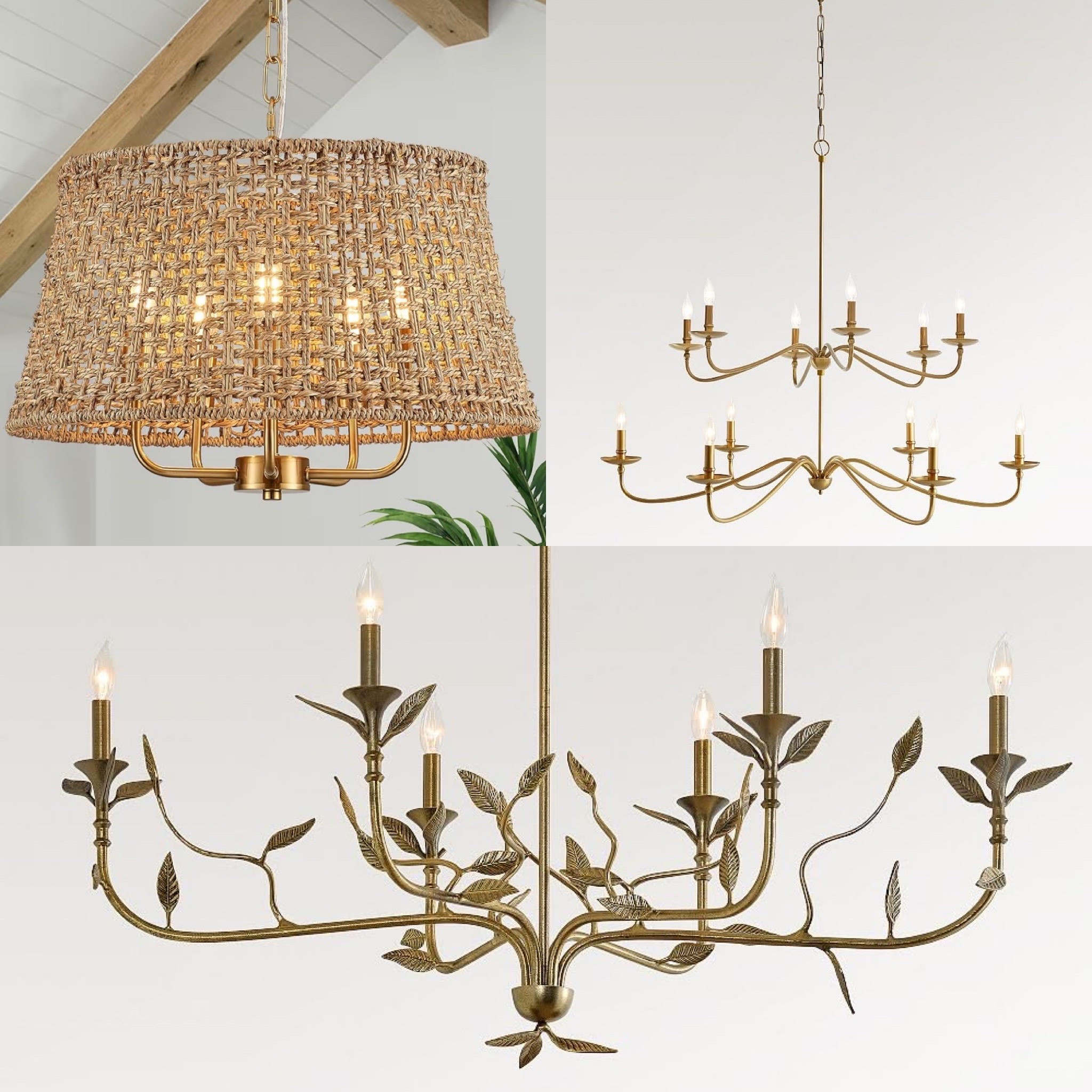 Client lighting options for a powder room, 2 story entry, and a family room.