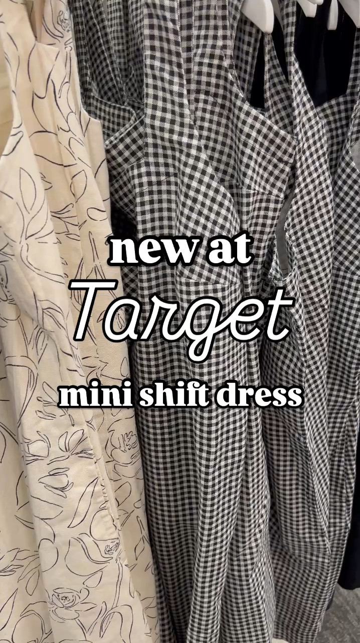 Target Mini Shift Dress! 

#LTKWatchNow #LTKStyleTip #LTKFindsUnder50