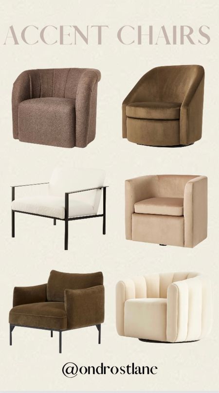 Favorite accent chairs 

#LTKhome #LTKsalealert #LTKFind