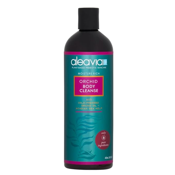 Aleavia Orchid Body Cleanse – Organic & All-Natural Prebiotic Body Wash with Pure Cold-Pressed ... | Amazon (US)