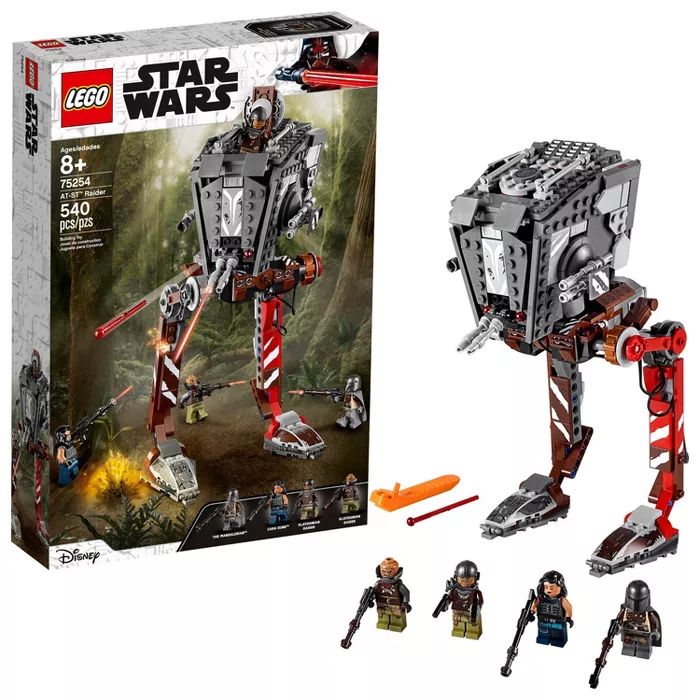 LEGO Star Wars: AT-ST Raider The Mandalorian Collectible Building Model 75254 | Target