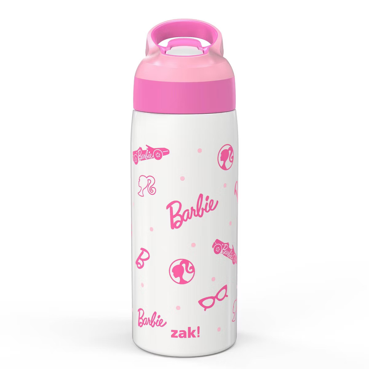 Zak Designs 19 fl oz Stainless Steel Vacuum Insulated Riverside Barbie Water Bottle | Target