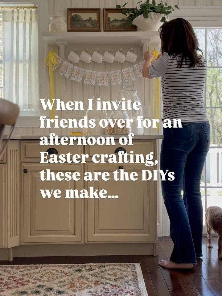 Afternoons filled with good friends, lots of laughs, and a little Mod Podge that somehow ends up everywhere…is there anything better?! There’s something special about gathering your favorite people around a table covered in craft supplies, a good playlist humming in the background, and absolutely nowhere else to be. This is one of the best ways to welcome spring, and honestly, it might just become a yearly tradition worth starting. Setting up a craft station, making sure there are plenty of snacks (obviously), and spending a whole afternoon creating the most adorable Easter DIYs together, that’s the kind of day that fills your cup. You might have some people walking in with no idea what they are doing, and that is honestly half the fun. By the end, everyone goes home with something they are genuinely proud of and already talking about doing again. So, grab your hot glue guns and your crafting besties, because these are the DIYs worth making this Easter season, I have a feeling you’re going to love them!

#eastercrafts #cozyhome #seasonaldecor

#LTKSeasonal #LTKHome