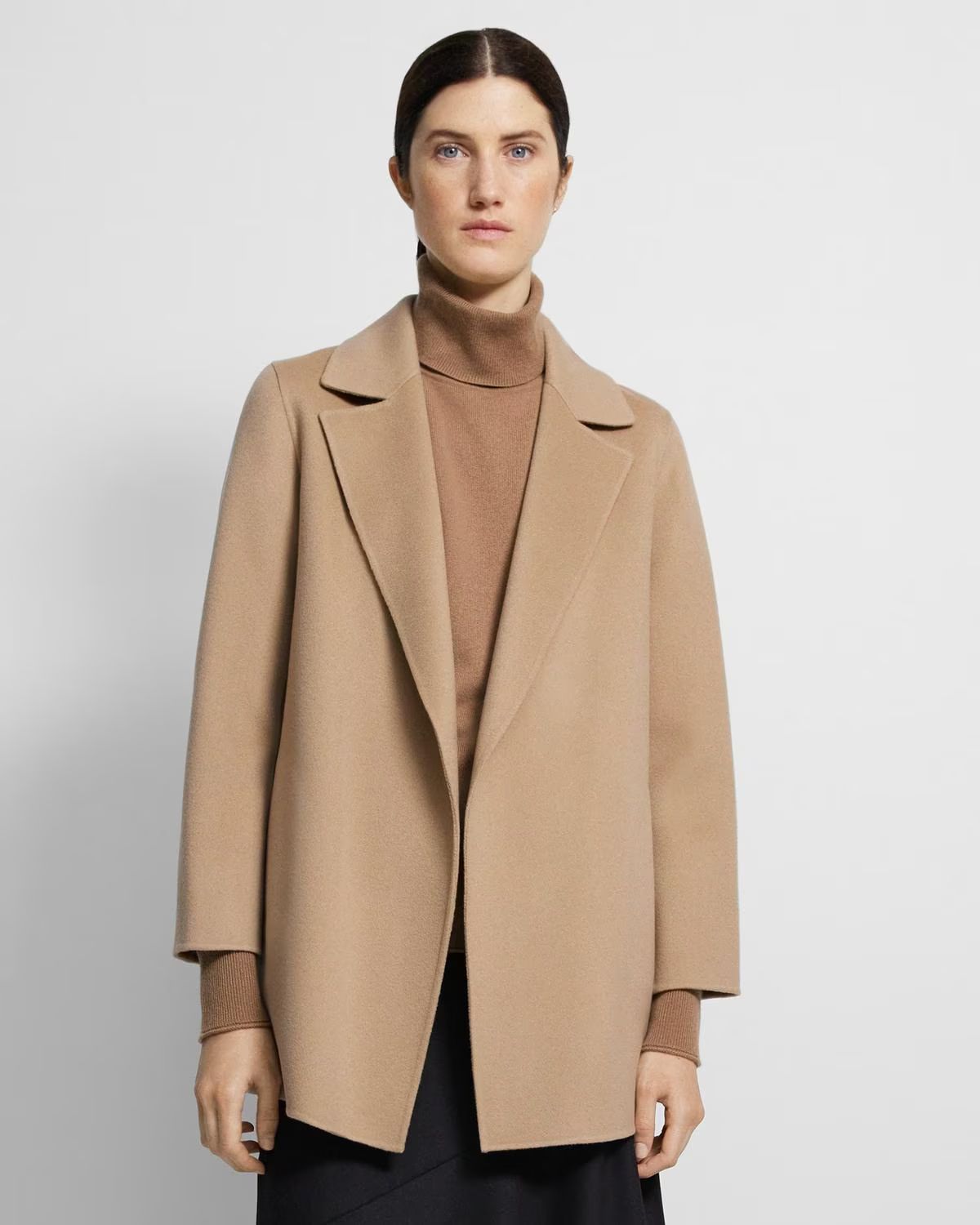 Clairene Jacket in Double-Face Wool-Cashmere | Theory