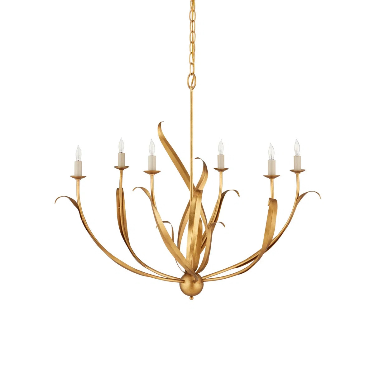 Menefee 6 - Light Wrought Iron Dimmable Classic / Traditional Chandelier | Wayfair North America