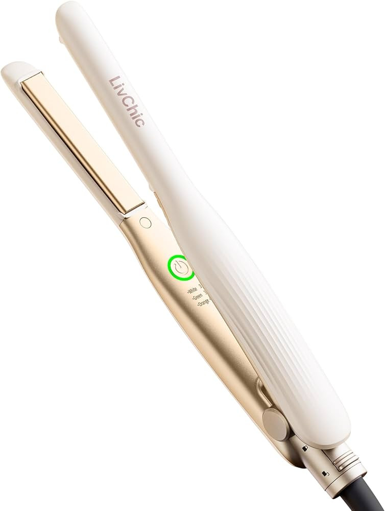 Small Flat Iron 1/2 inch Pencil Flat Iron for Edge, Short Hair, Pixie Cut and Bangs, French bob I... | Amazon (US)