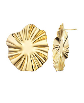 Tarnish Resistant Gold Plated Burst Stud Earrings | Macy's