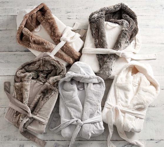 Faux Fur Robes | Pottery Barn (US)