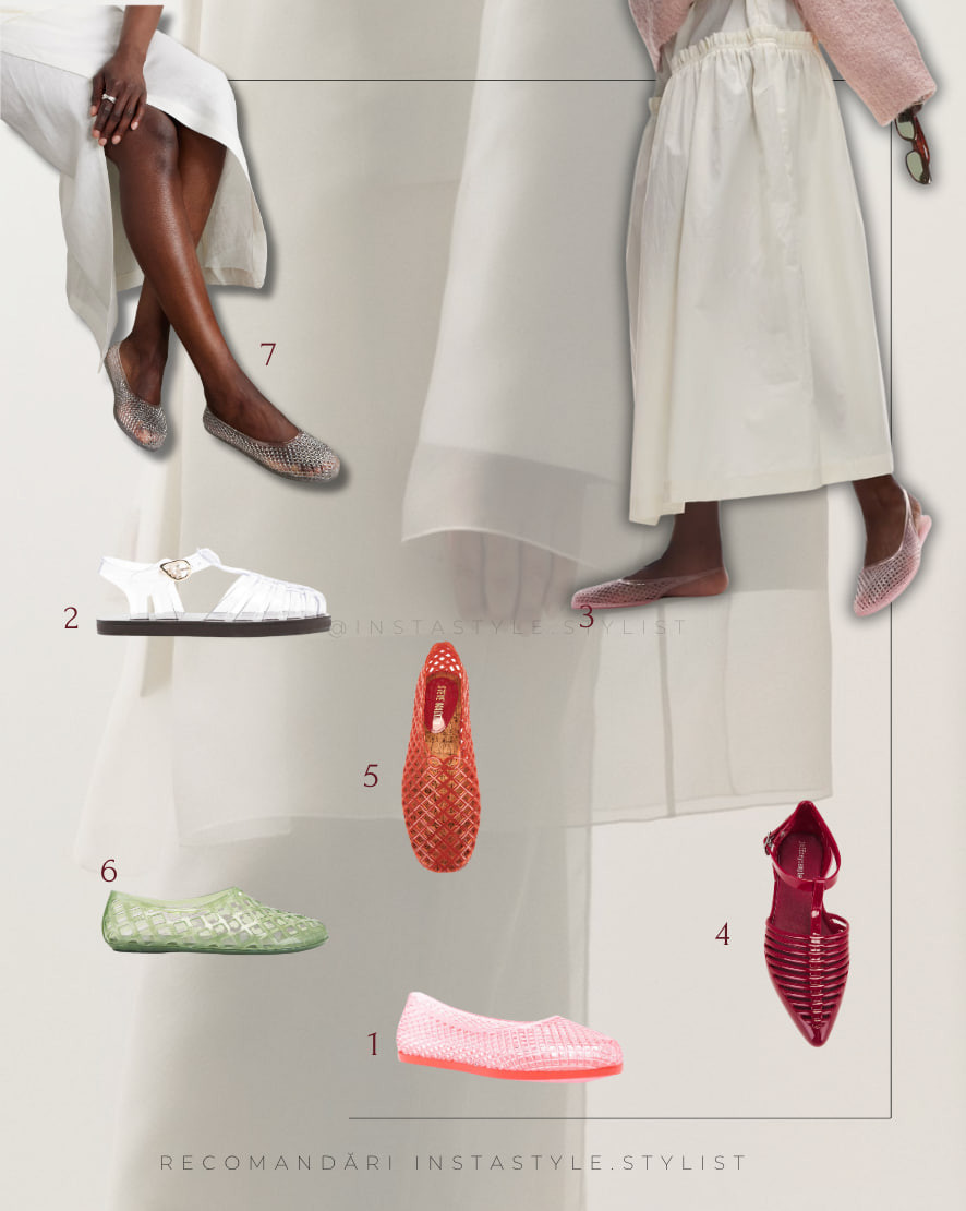 the famous gel sandals – who doesn't remember them? in 2025, they're making a comeback.
first, because fashion lives in constant nostalgia. wired headphones came back, bag charms returned...
these are about simplicity and functionality. about effortless comfort. we had the crocs wave with jibbets, then backless birkenstocks, now - jelly sandals fit perfectly with this vibe.
these sandals appeared on runways during the most recent fashion weeks. a clear sign they'll end up in our closets too. so we're preparing ahead of time – and choosing a suitable option if it represents us.

 

 #LTKeurope #LTKsummer #LTKstyletip