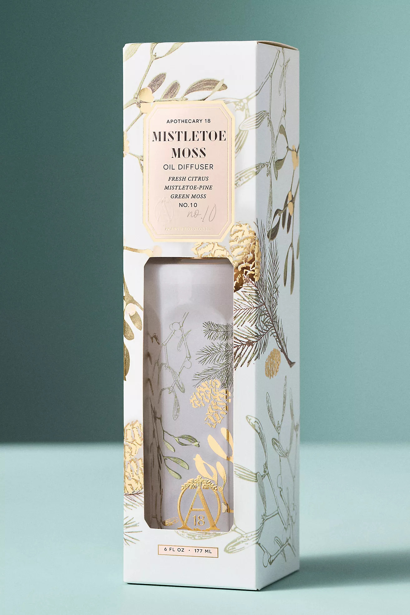 Apothecary 18 Fresh Mistletoe & Moss Reed Diffuser | Anthropologie (UK)