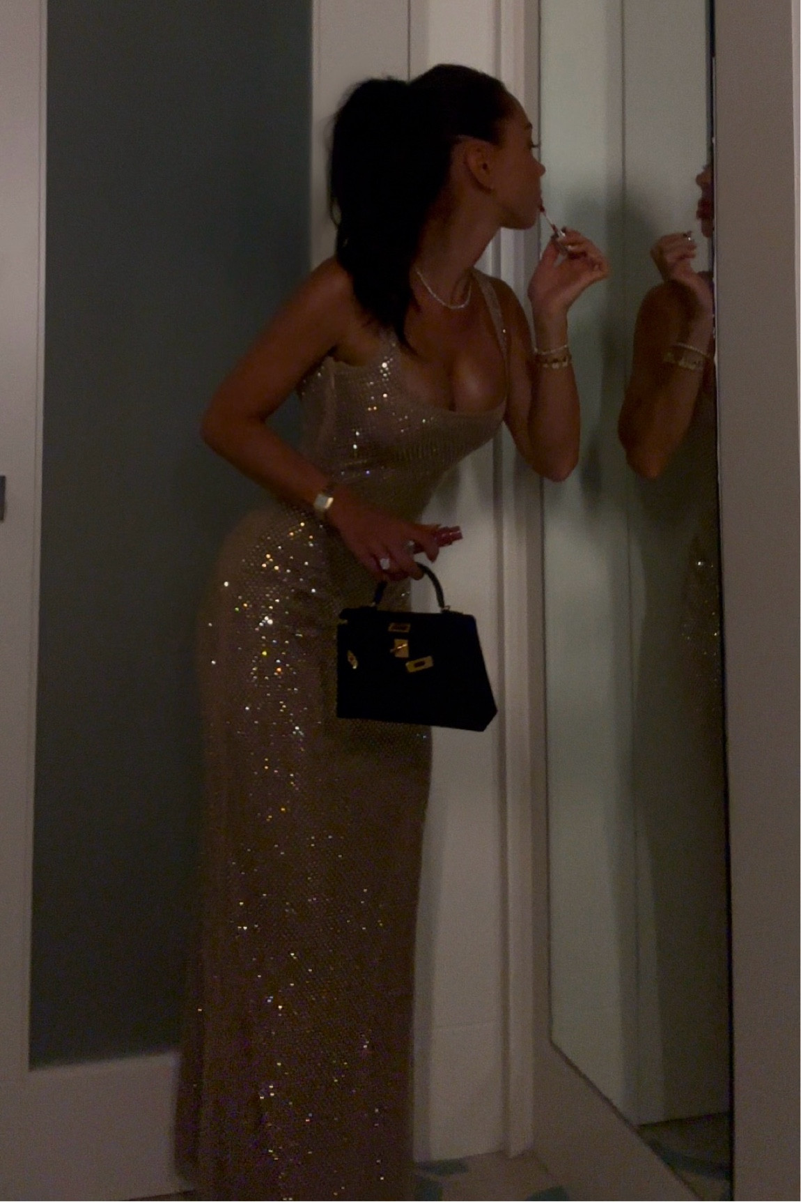 NYE Sparkly Dress 
Wearing xs 

#LTKWedding #LTKBeauty #LTKSeasonal