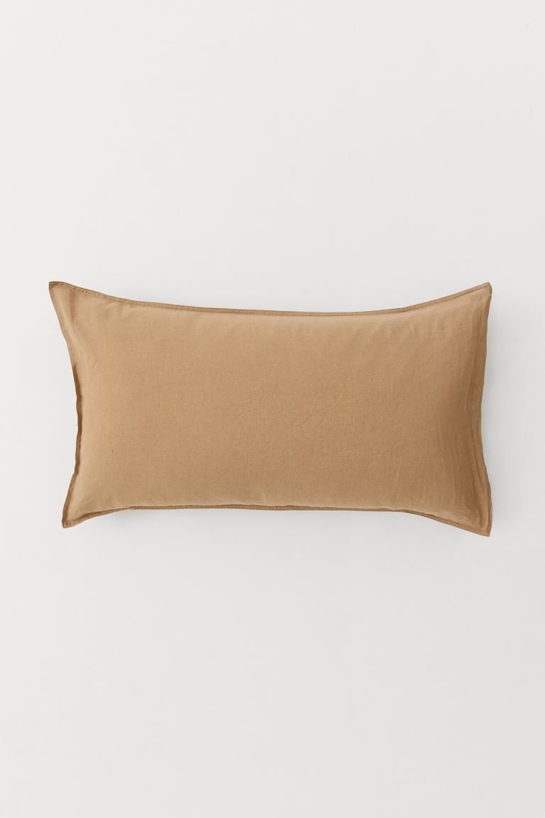 Washed Linen Pillowcase | H&M (US + CA)