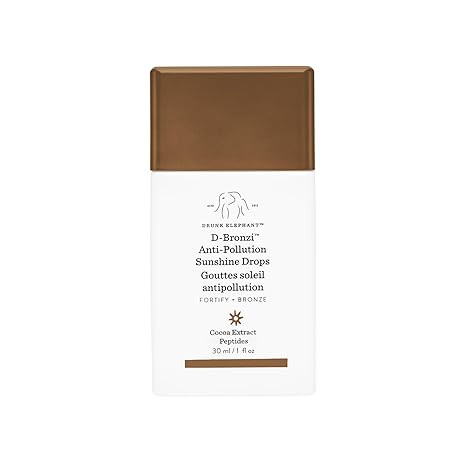 D-Bronzi Anti Pollution Sunshine Drops by Drunk Elephant for Women - 1 oz Drops | Amazon (US)