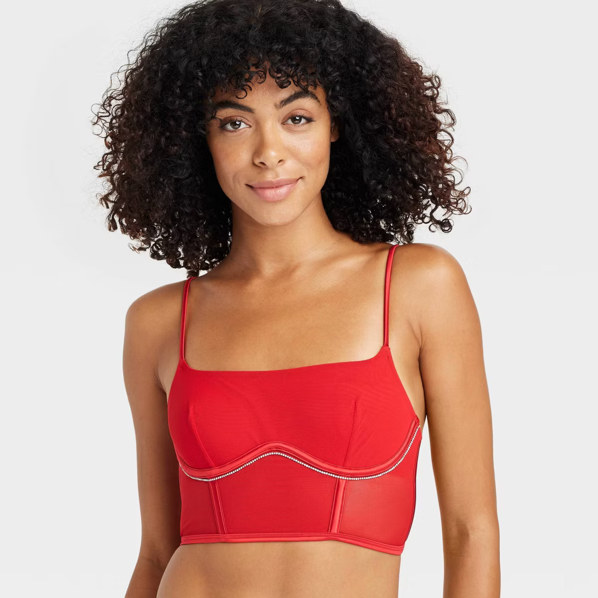 Women's Rhinestone Lingerie Corset - Auden™ | Target