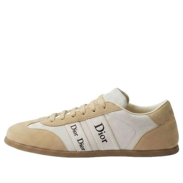 (WMNS) DIOR Ribbon Sneaker 'White Beige' KCK553SUE-S69W | KICKS CREW