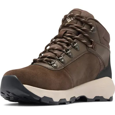 Columbia Newton Wander™ Waterproof Hiking Boot in Monument/Teal at Nordstrom, Size 11 | Nordstrom