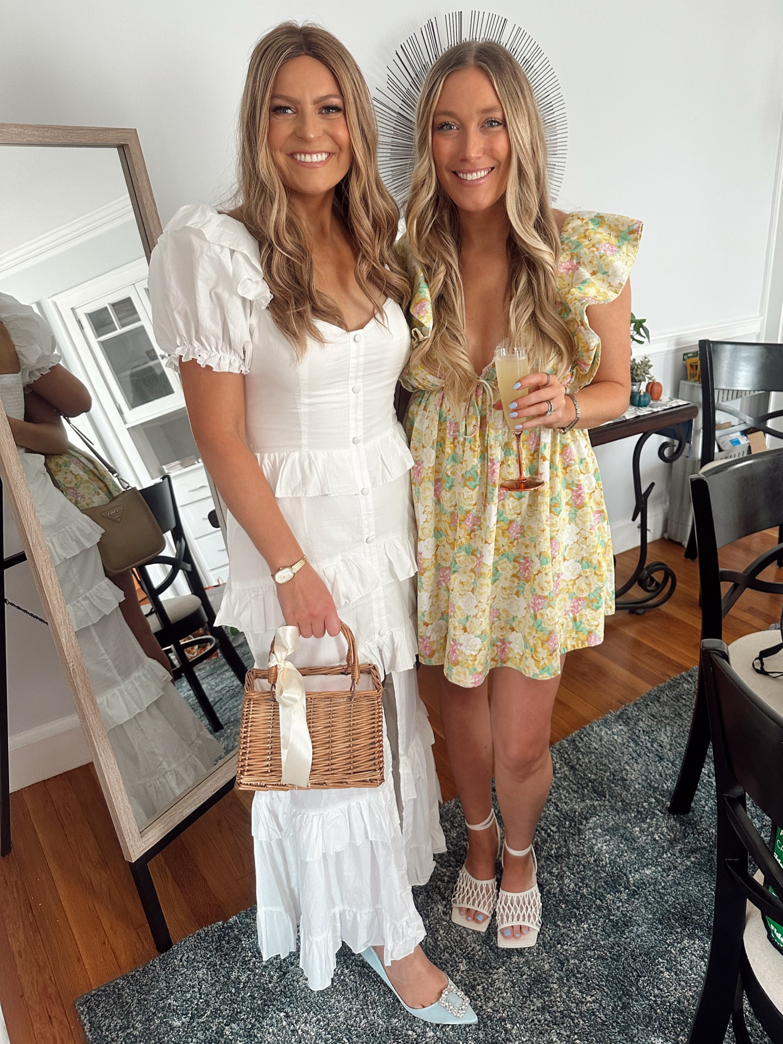 Bachelorette party outfits, pastel floral theme, garden party, Bridgerton theme bachelorette brunch dress, bridal dress, white bridal shower dress

#LTKWedding