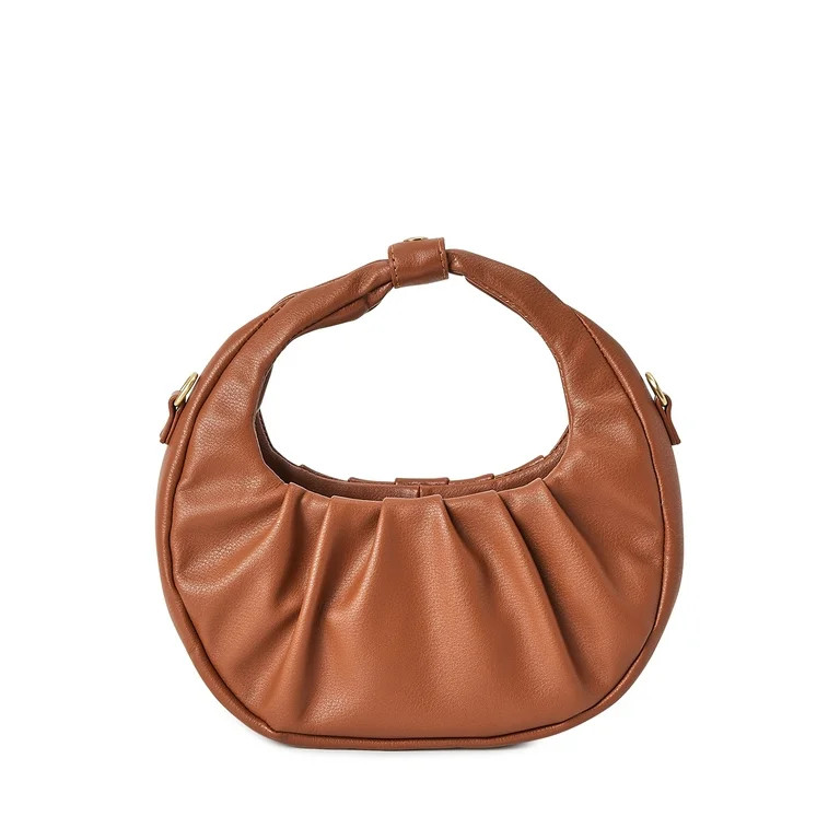 Scoop Women's Crescent Crossbody Bag Cognac | Walmart (US)